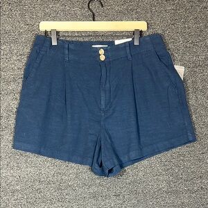 Lauren Conrad Navy Blue High Rise Women's Shorts, Size 16